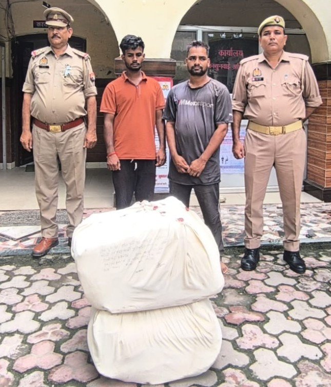 बरेली पुलिस ने प्रतिबंधित चायनीज माँझे के साथ दो किये गिरफ्तार 
