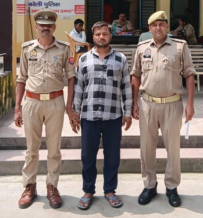 आंवला पुलिस ने आत्महत्या करने को उकसाने बाले को गिरफ्तार कर जेल भेजा 