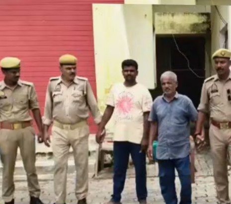 थाना होलागढ़ पुलिस द्वारा 02 वारण्टी अभियुक्त गिरफ्तार