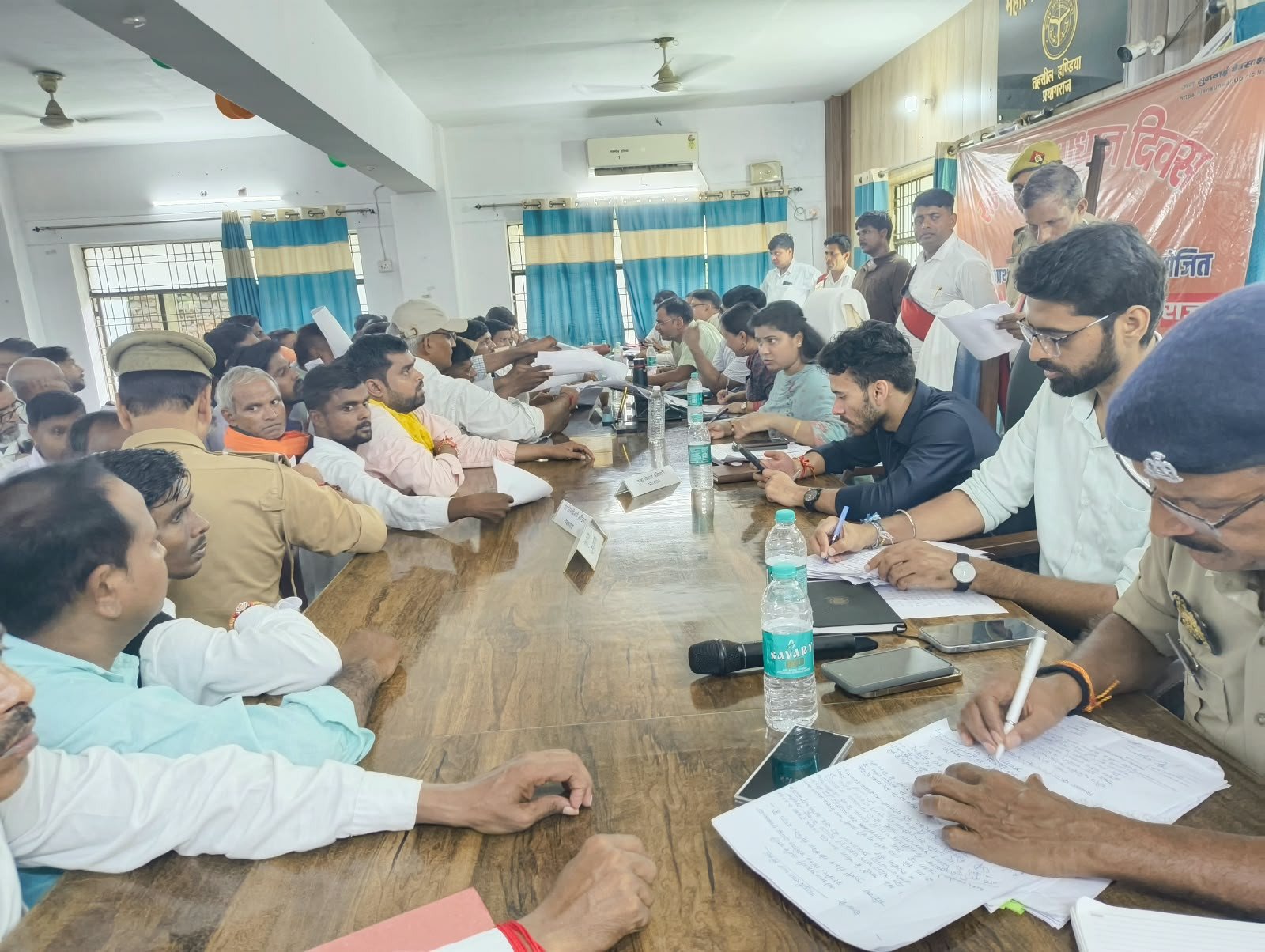 हंडिया तहसील में समाधान दिवस पर शिकायतें अनसुलझी 
