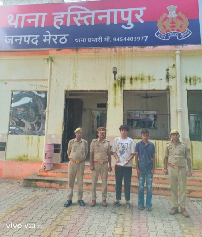 नितिन नागर हत्याकांड में बड़ी कार्रवाई, पुलिस मुठभेड़ के बाद दो वांछित आरोपी गिरफ्तार