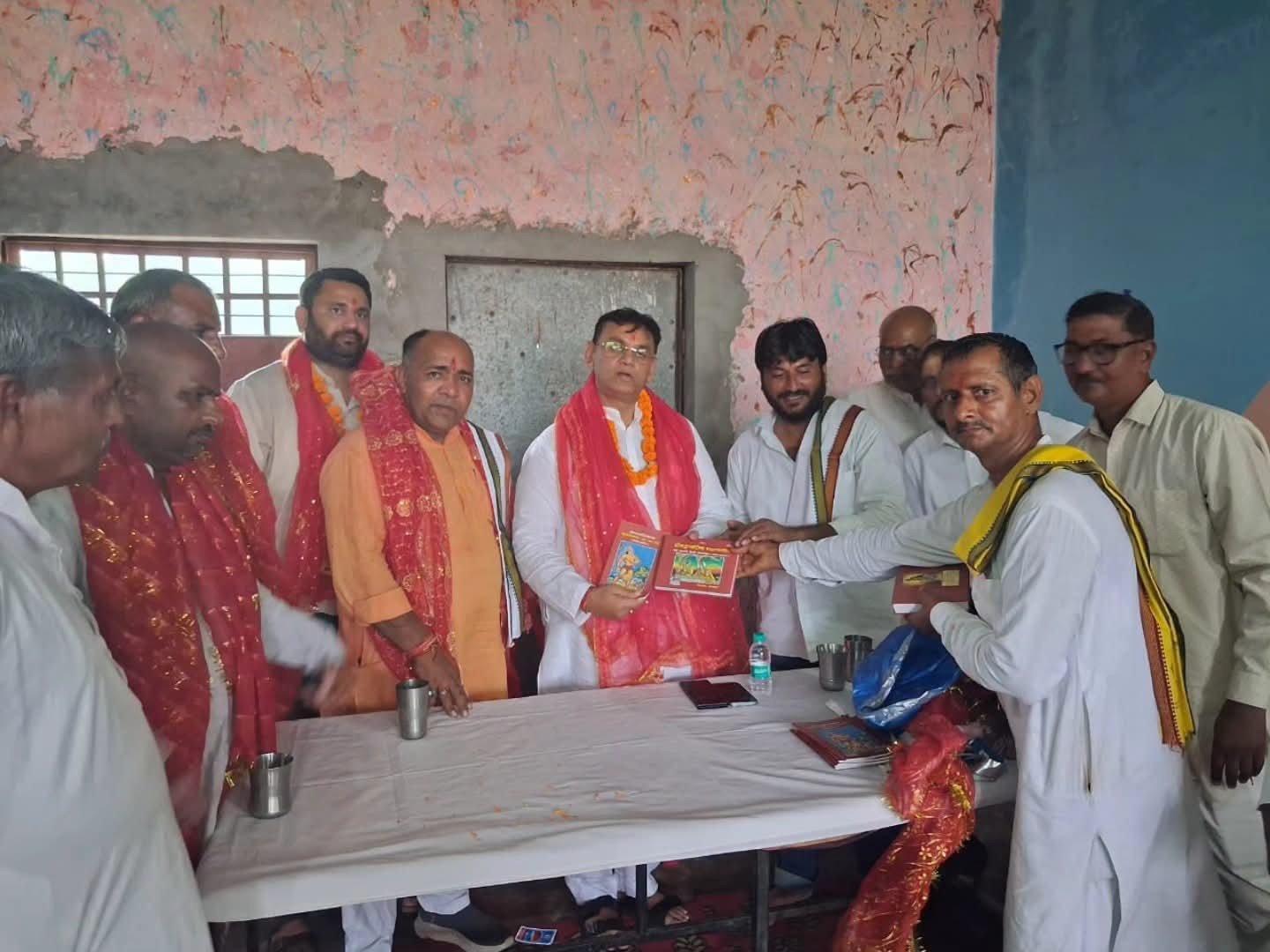 जल शक्ति राज्य मंत्री दिनेश खटीक ने मां भद्रकाली धाम में की पूजा-अर्चना, क्षेत्र की सुख-समृद्धि एवं खुशहाली की कामना