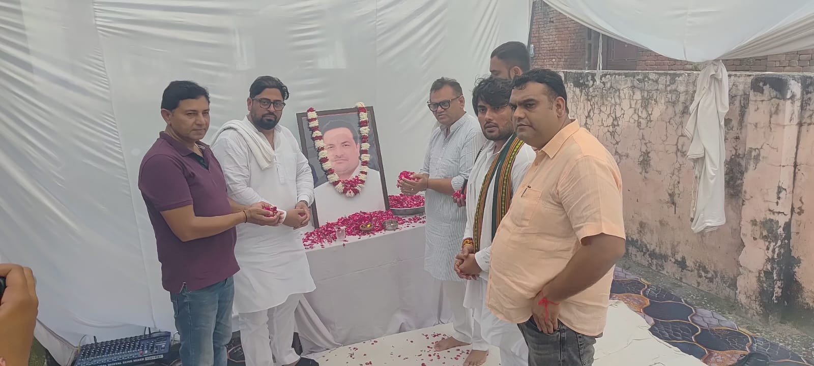 मोड़ खुर्द में हुआ हवन, 13वीं पुण्यतिथि पर विरेंद्र उर्फ पप्पू को दी श्रद्धांजली