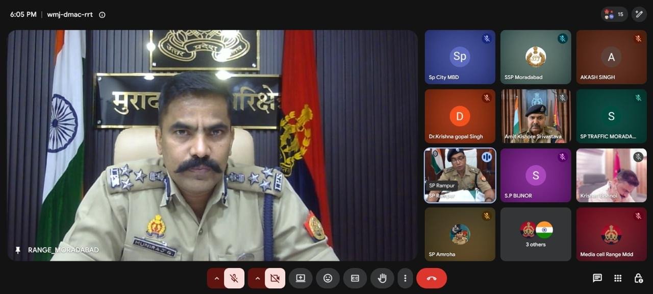 कांवड़ यात्रा और चेहलुम को लेकर पुलिस अलर्ट, डीआईजी मुनिराज ने अफसरों को दिए सख्त निर्देश