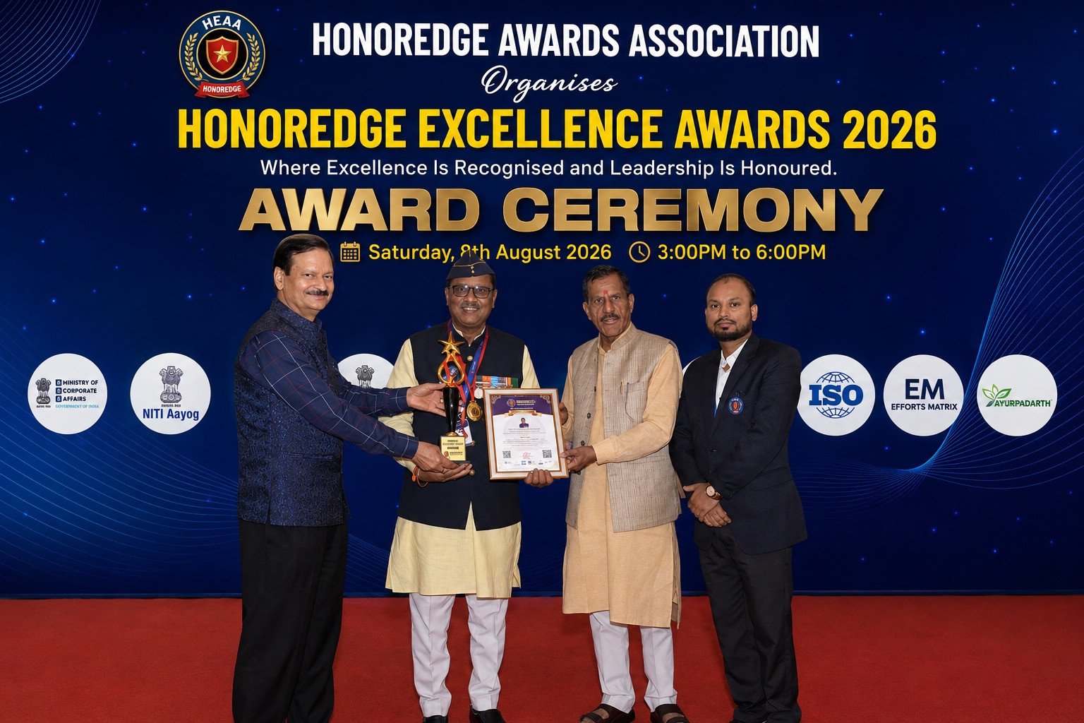 असाधारण उपलब्धियों और प्रतिभाओं का सम्मान है पुरस्कार : डॉ. चन्द्रप्रकाश शर्मा