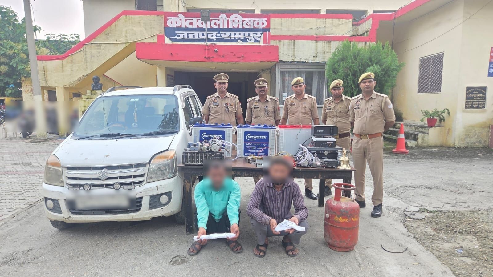 स्कूल, मंदिर और आंगनबाड़ी को निशाना बनाने वाला चोरी गैंग बेनकाब