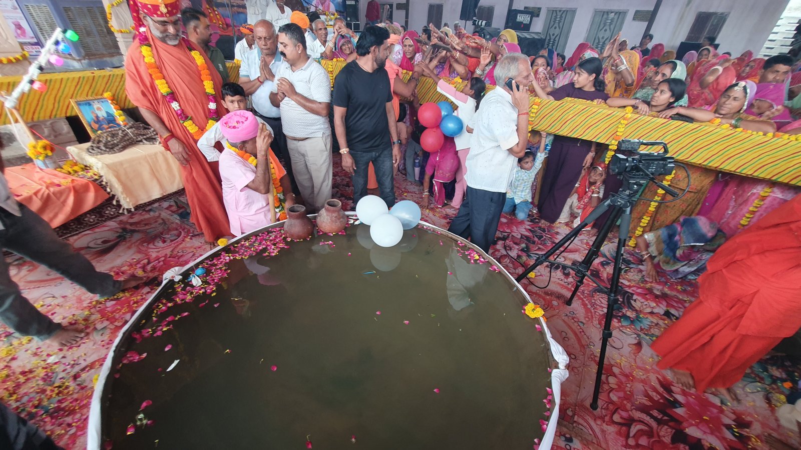 रामद्वारा मुनिजी बड़ले पर 50 साल पूर्व चातुर्मास कथा का आयोजन ।