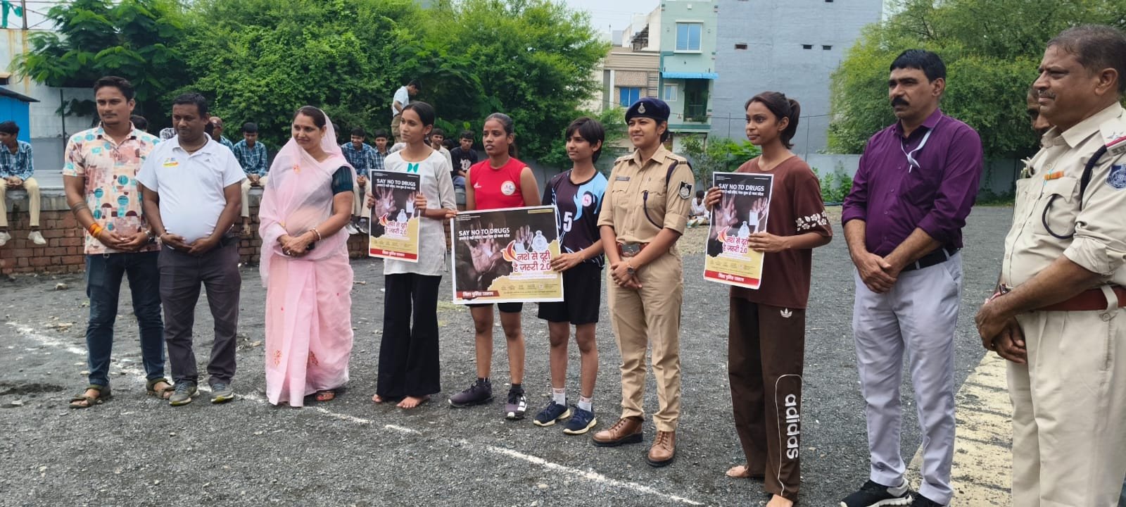 खेलों के जरिए नशामुक्ति का संदेश, आलोट में आयोजित हुई एथलीट  प्रतियोगिता”