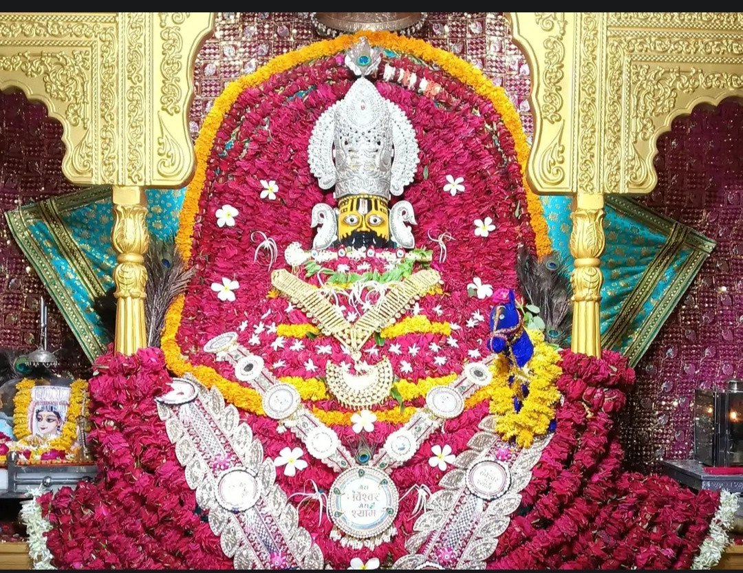 ब्यावरा खाटू श्याम मंदिर में उमड़ा श्रद्धालुओं का सैलाब | एकादशी पर लाखों भक्त पहुंचे