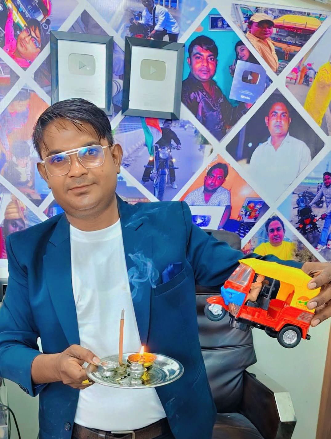 संघर्ष से सफलता तक: डिजिटल क्रिएटर्स के 'मसीहा' बनकर उभरे राजू कश्यप
