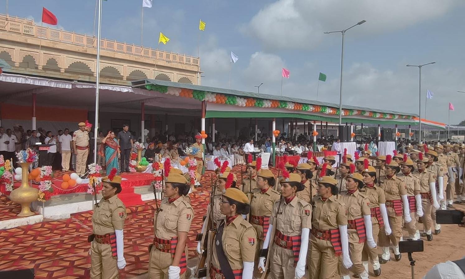 राष्ट्रभक्ति और उल्लास के साथ नागौर मे मनाया गया 80 वा स्वतंत्रता दिवस 