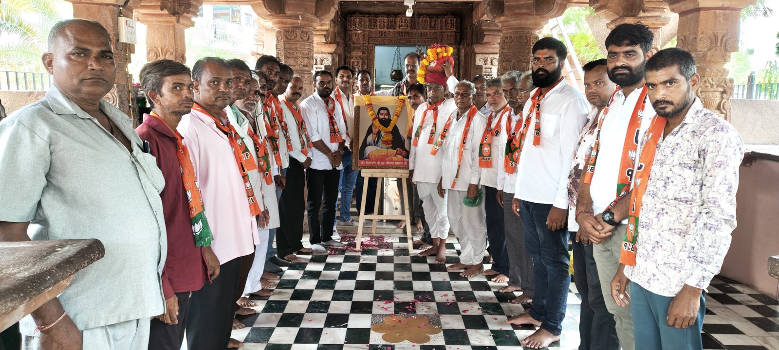 *समरसता संकल्प अभियान संत शिरोमणी श्री रविदास जी महाराज 650वीं जयंती के रज कलश रथ यात्रा* 