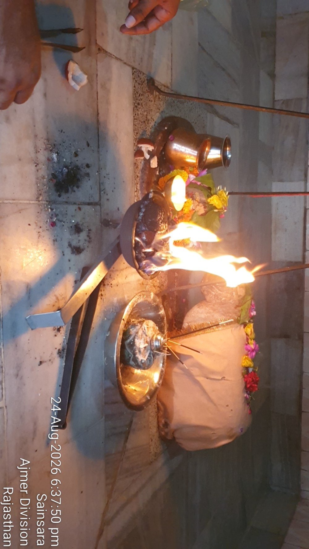 श्रावण मास के अंतिम सोमवार पर श्री नागदर बाबा मंदिर सैसड़ा में हुआ भव्य हवन एवं प्रसादी वितरण