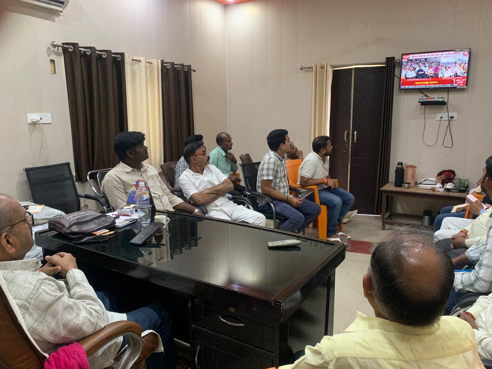 पट्टी ब्लॉक सभागार में हुआ ‘मन की बात’ कार्यक्रम, बड़ी संख्या में भाजपा कार्यकर्ता रहे मौजूद