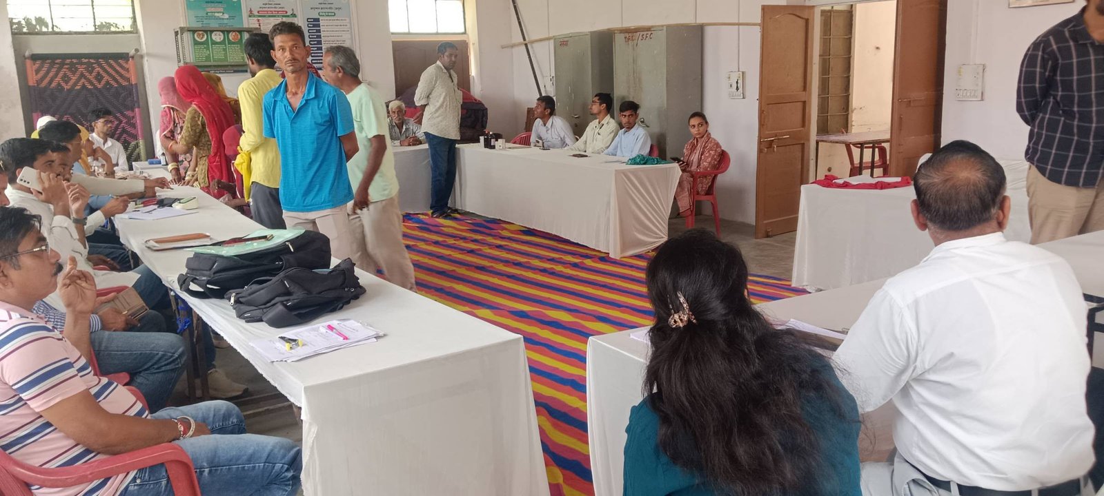 बड़ायली आईटी केंद्र में विकसित भारत जन सेवा शिविर आयोजित 22 विभागों की सेवाएं एक ही स्थान पर उपलब्ध
