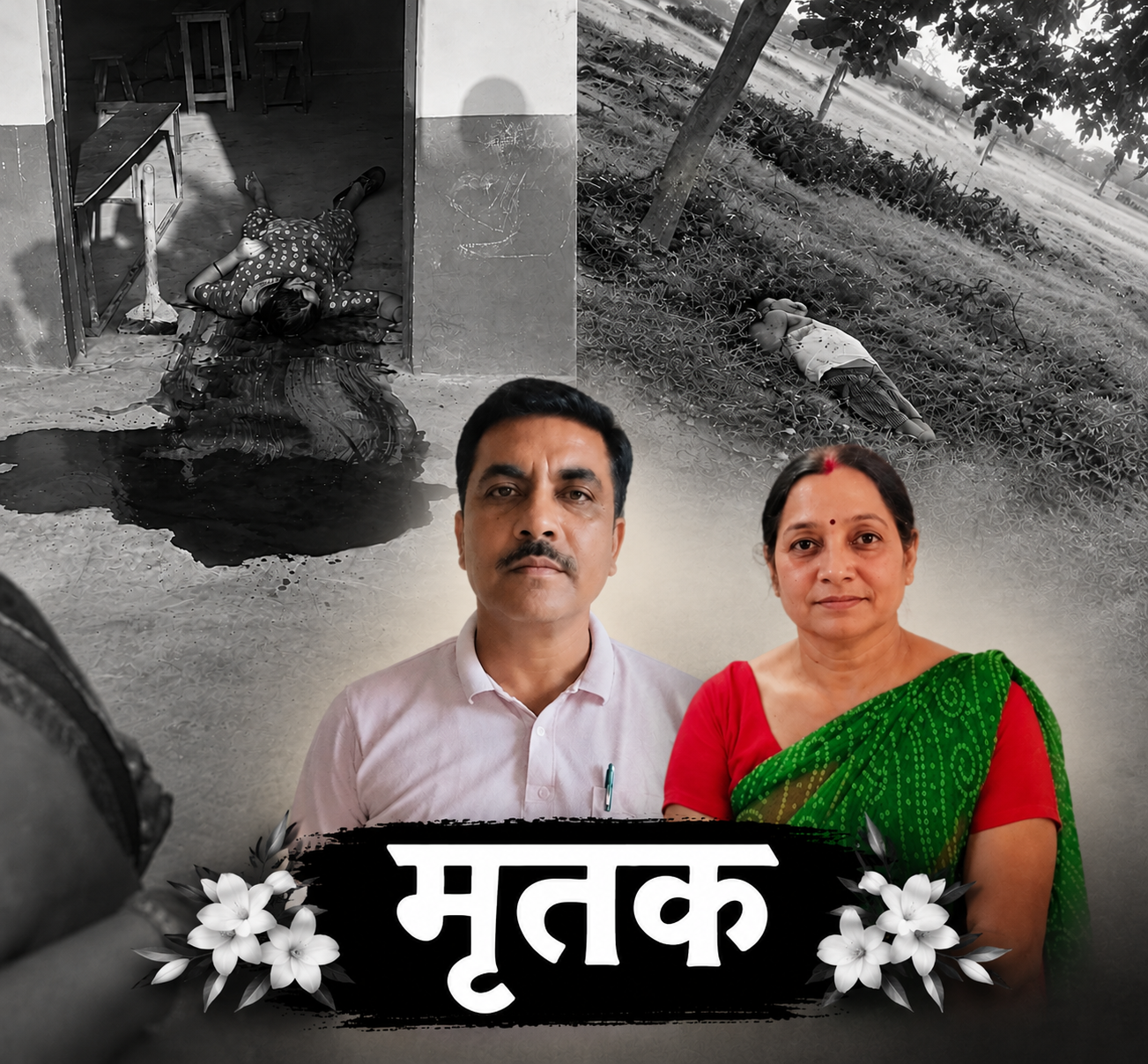 सुल्तानपुर में प्रिंसिपल दंपती की हत्या