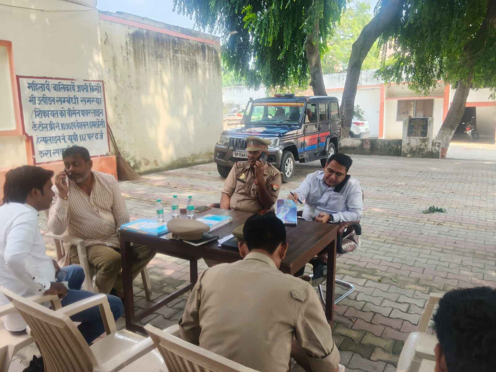 हस्तिनापुर थाना समाधान दिवस: शिकायतों का हुआ निस्तारण, चकरोड विवादों पर अधिकारियों का सख्त रुख
