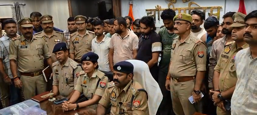 साइबर ठगों पर पुलिस का शिकंजा, 23 आरोपी गिरफ्तार; 120 मोबाइल समेत लाखों की बरामदगी