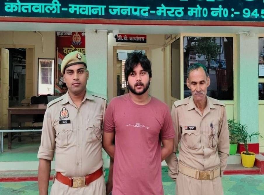 मेरठ: हत्या के प्रयास में लंबे समय से वांछित चल रहा अभियुक्त गिरफ्तार, मवाना पुलिस को मिली बड़ी सफलता