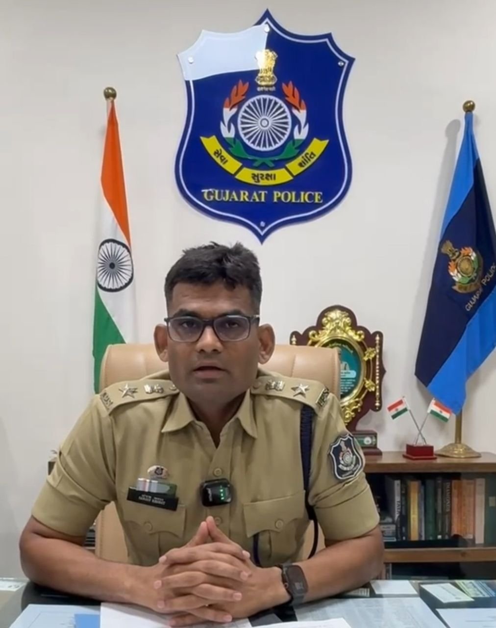 पुलिस अधीक्षक संजय खरात के मार्गदर्शन में पुलिस स्मृति दिवस के अवसर पर अमरेली जिला पुलिस द्वारा रक्तदान शिविर का आयोजन, नागरिकों से सहभागी बनने की अपील*