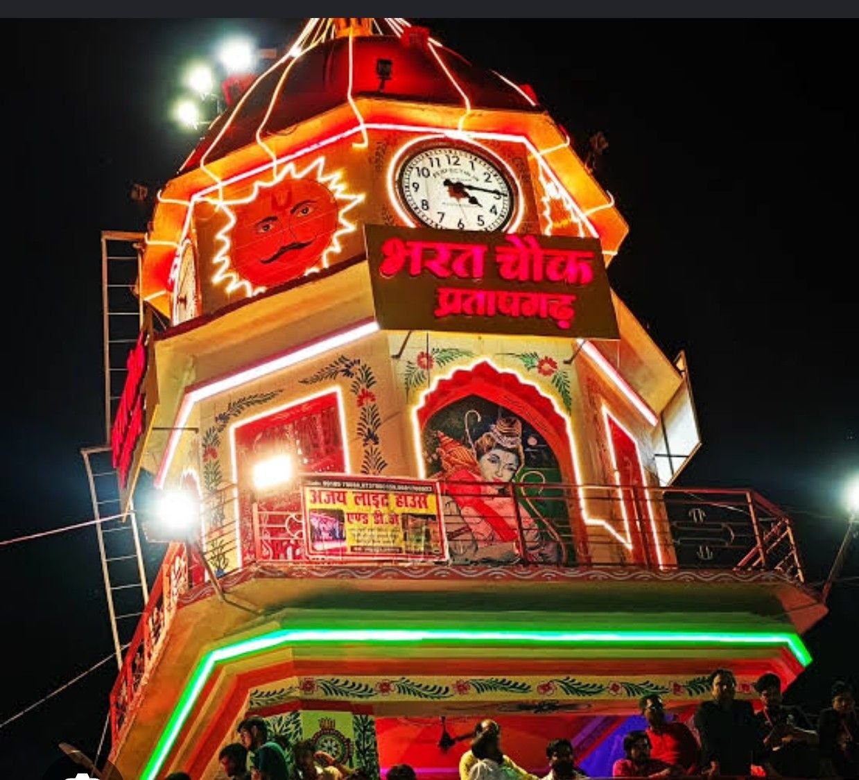भरत मिलाप पर प्रतापगढ़ में हाईटेक सुरक्षा, ड्रोन से रखी जा रही चप्पे-चप्पे पर नजर*