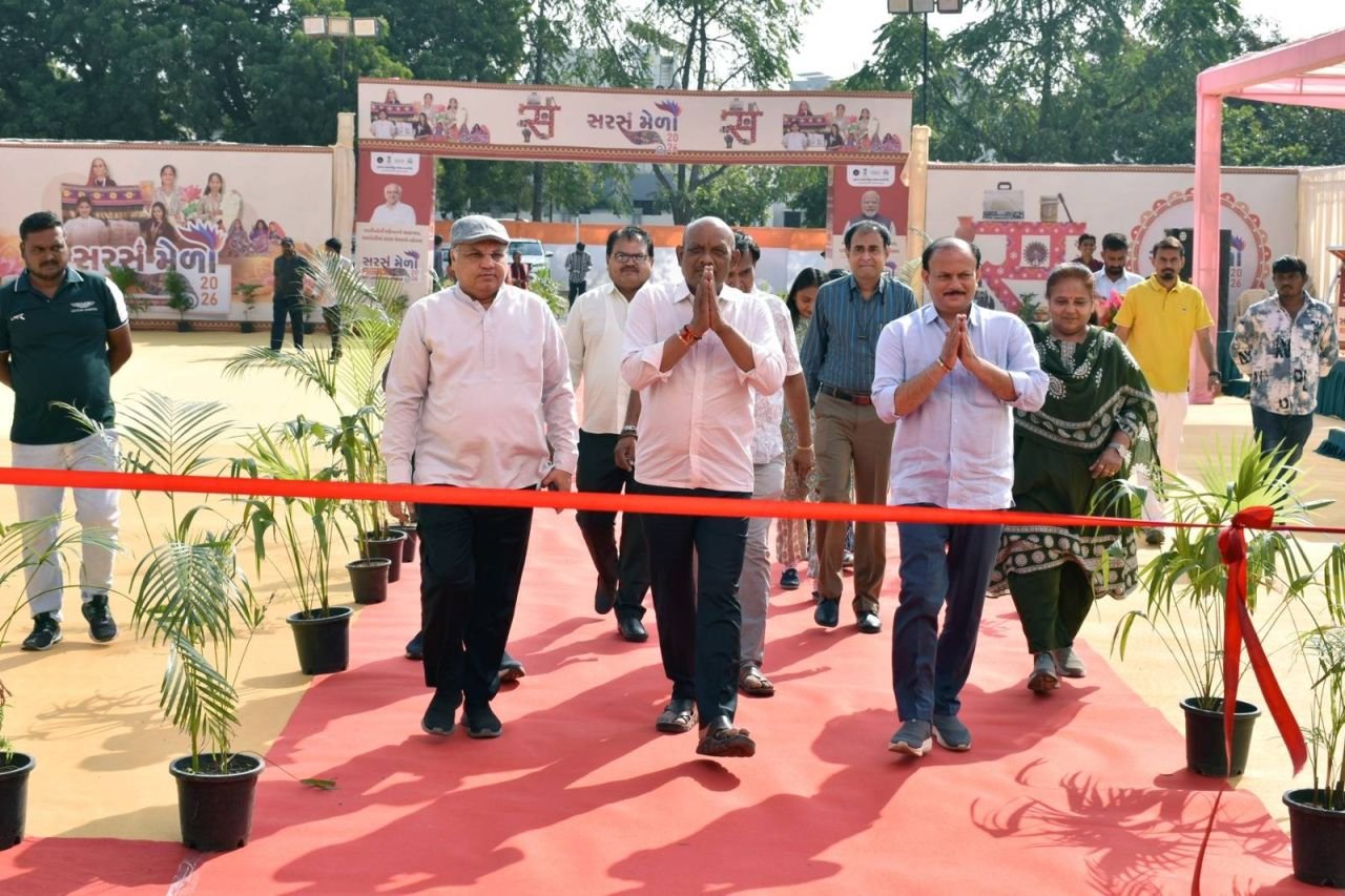 *अमरेली में सांसद श्री भरतभाई सुतरिया के हाथों "सरस मेला-2026" का शुभारंभ*
